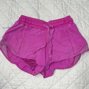 bright purple hotty hot shorts!!